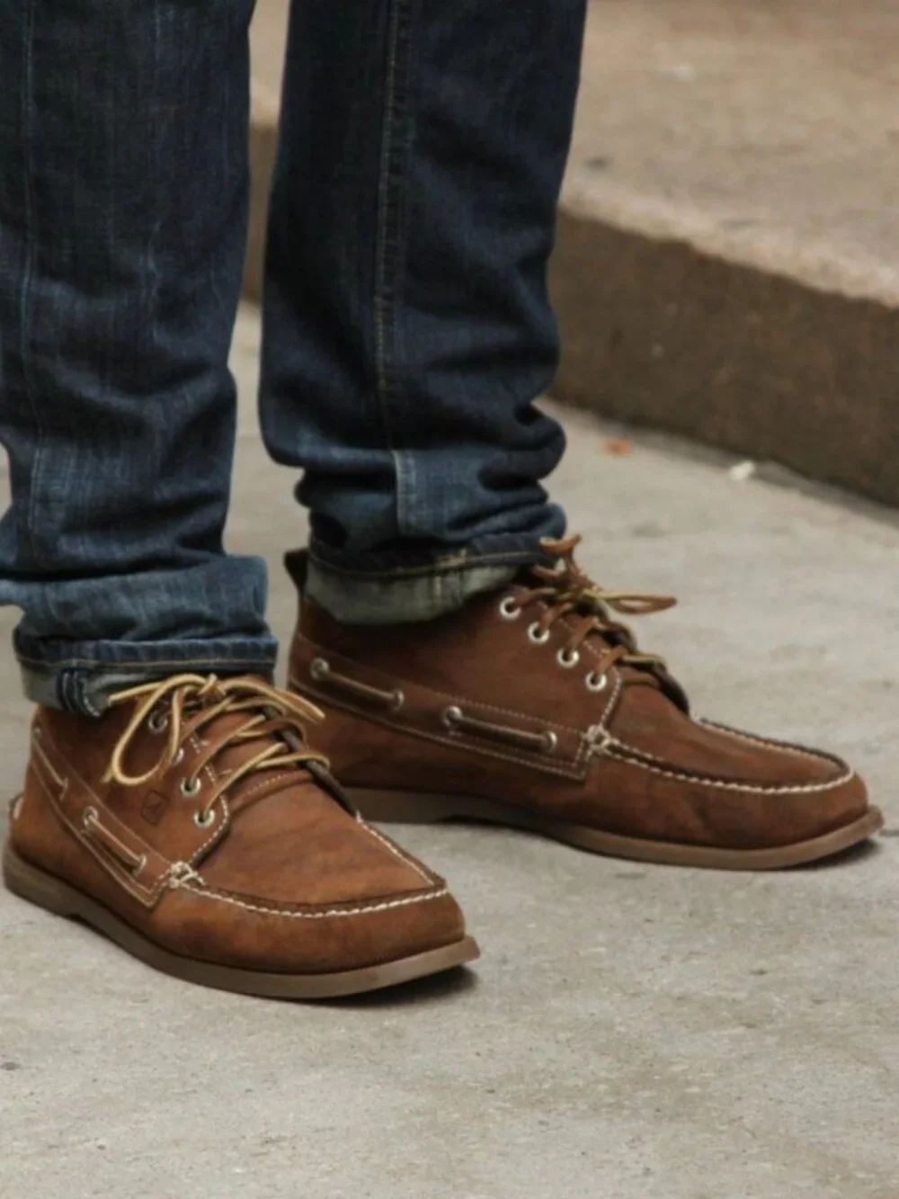 Sperry Top-Sider for J.Crew Authentic Original Nubuck Chukka Boots | Men's 11